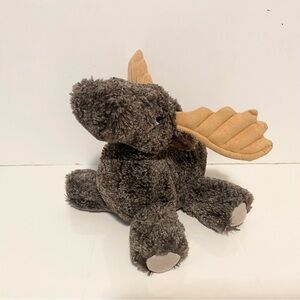 Manhattan Toy Moose Plush Baby Soft Stuffed Animal 7” Woodland Nature
